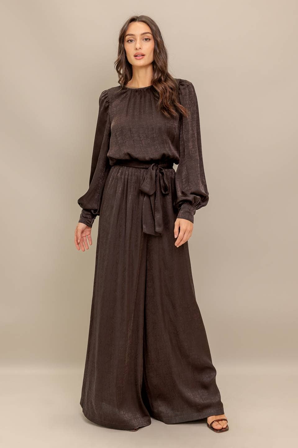 Toffee Glow Jumpsuit