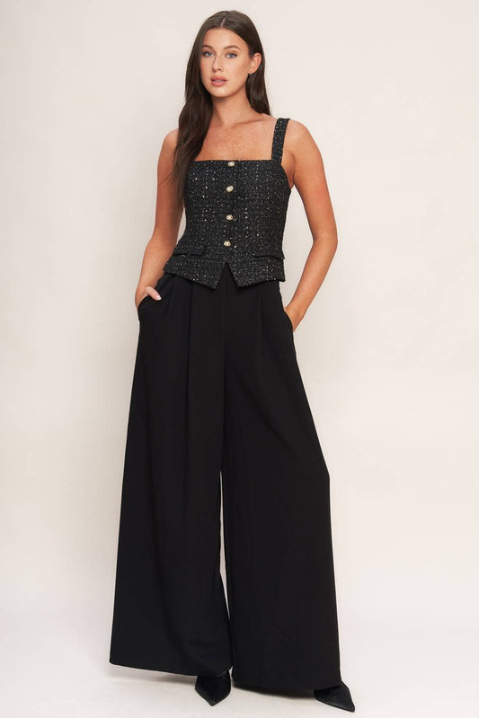 Jet Black Jumpsuit